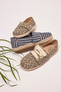 Lavender אספדריל בפרינט מנומר לפעוטות Alpargata Plus TOMS