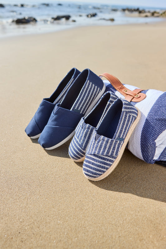 Tan אספדריל לילדים Alpargata Rope 2.0 TOMS