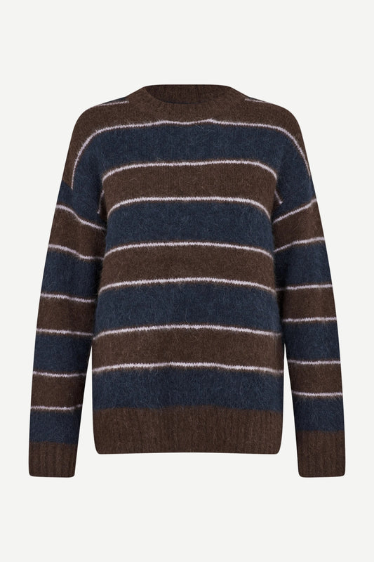 Dark Slate Gray סוודר לנשים Sajeanne SAMSOE SAMSOE