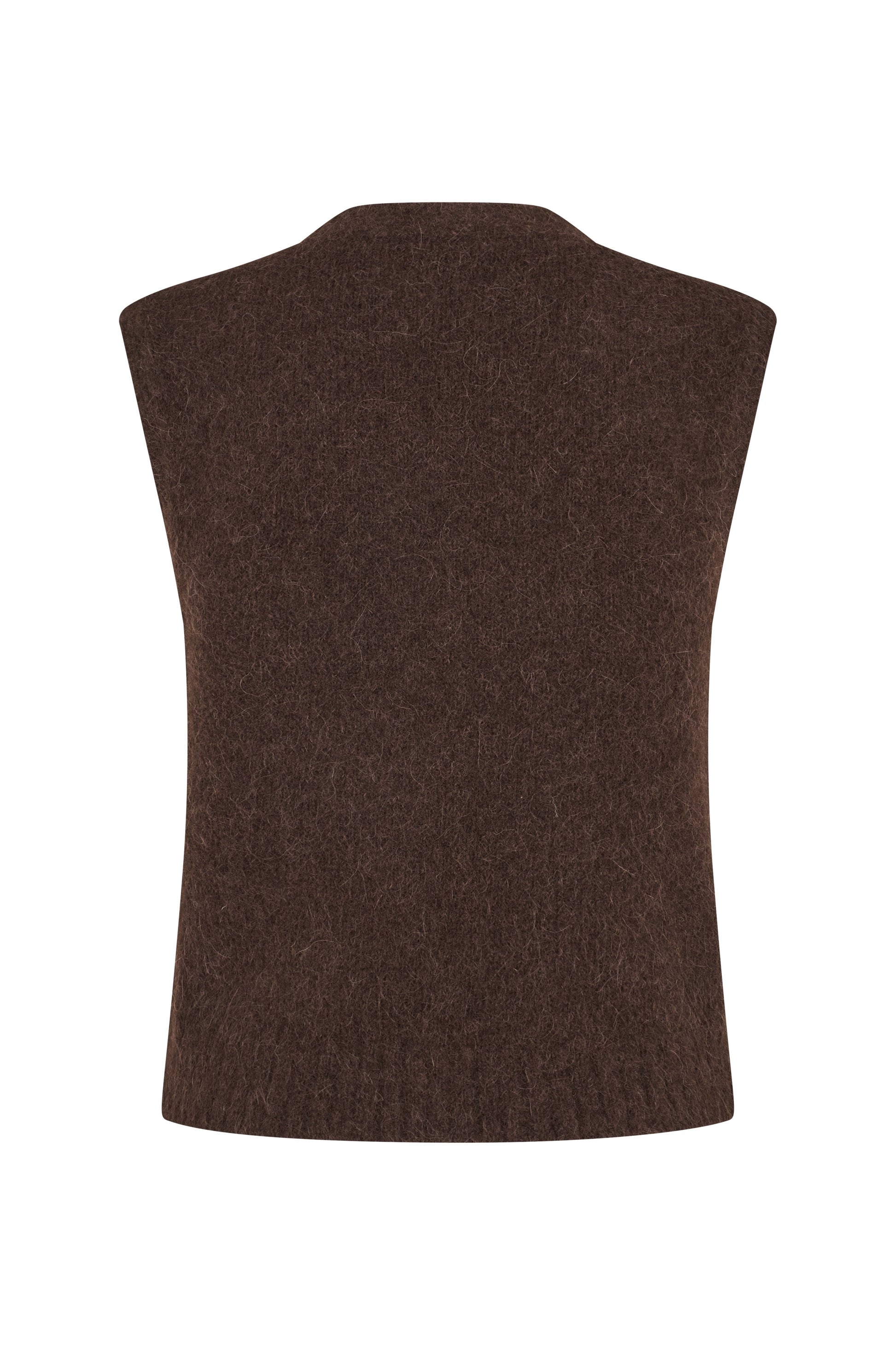 Dark Slate Gray וסט סריג לנשים Sajeanne SAMSOE SAMSOE