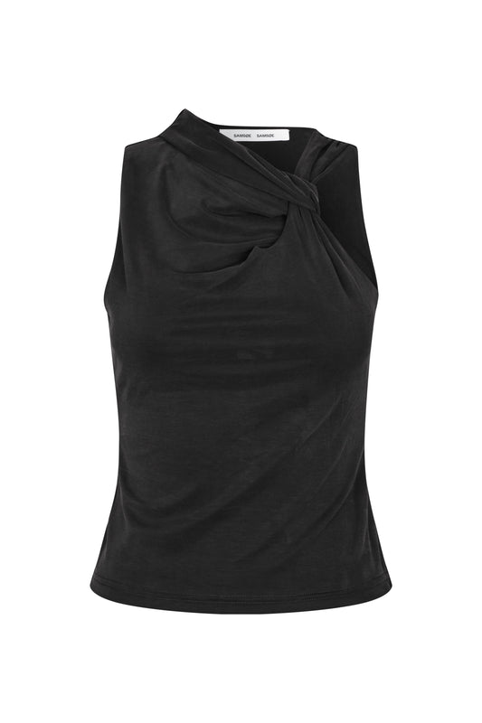 Dark Slate Gray טופ ג׳רזי צמוד לנשים Sasusy SAMSOE SAMSOE