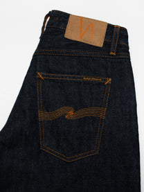 Black ג׳ינס ארוך רחב בגזרה גבוהה לנשים Sonic Sue One Wash NUDIE