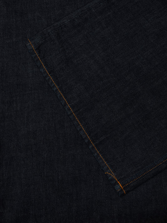 Black ג׳ינס ארוך רחב בגזרה גבוהה לנשים Sonic Sue One Wash NUDIE