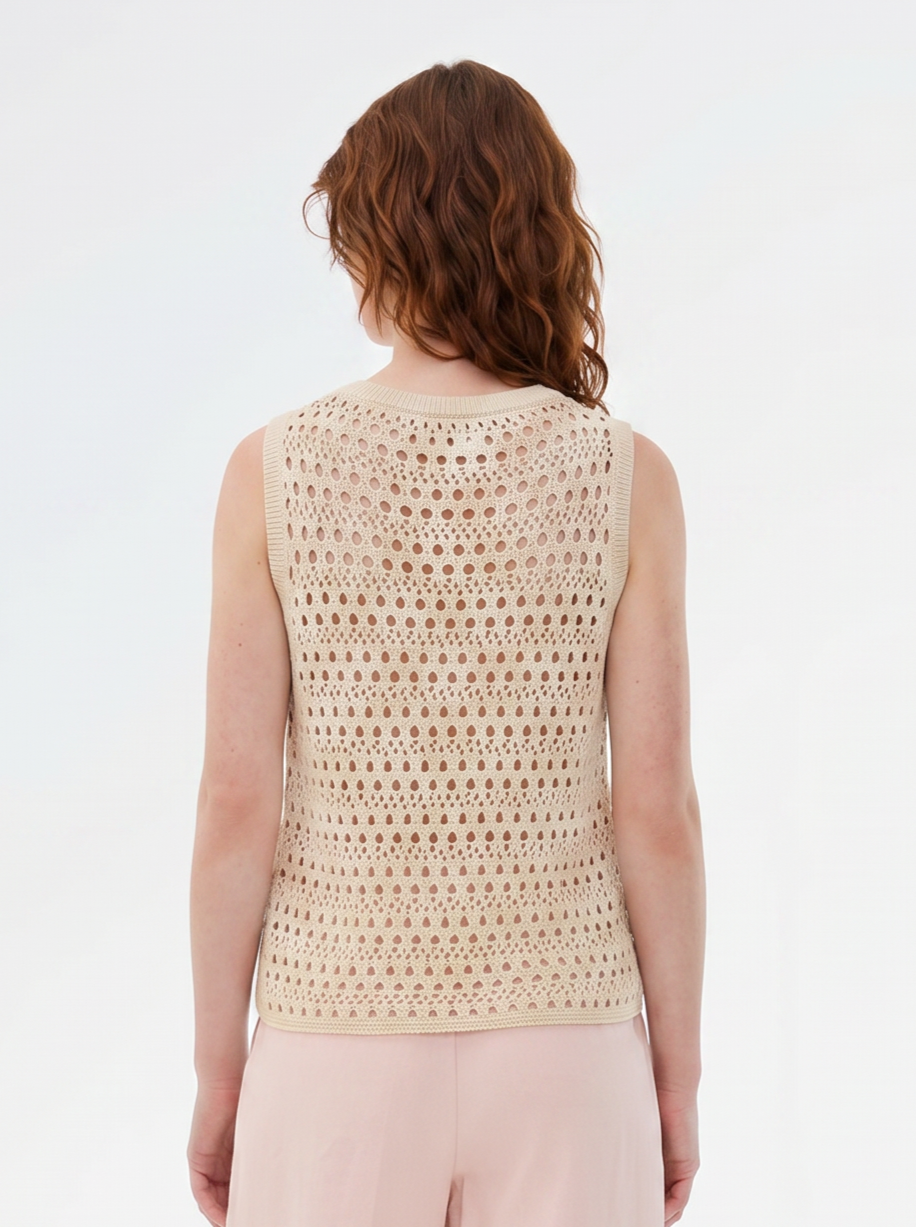 Lavender טופ לנשים Vester Top MODSTROM