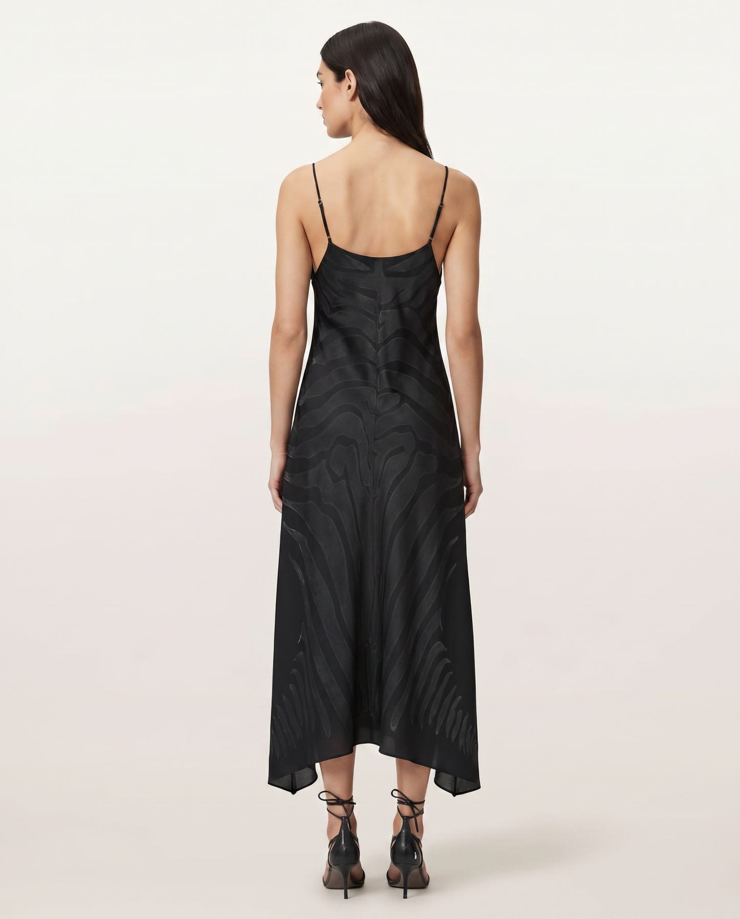 Light Gray שמלת מקסי לנשים Leona ALLSAINTS