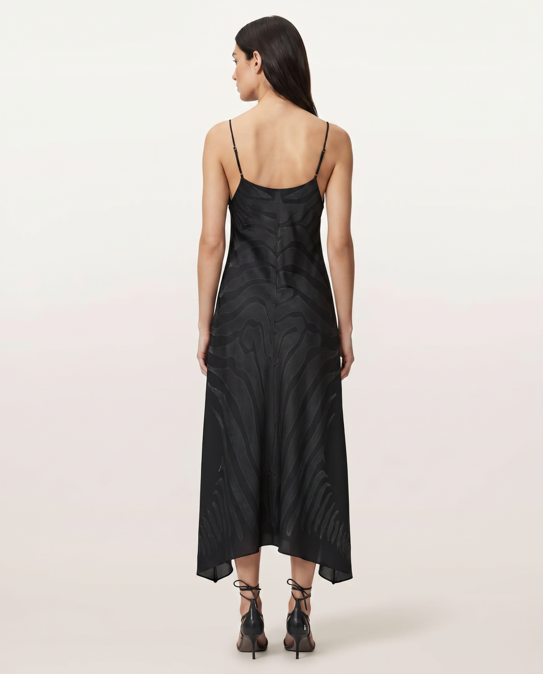 Light Gray שמלת מקסי לנשים Leona ALLSAINTS