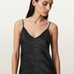 Dark Slate Gray שמלת מקסי לנשים Leona ALLSAINTS