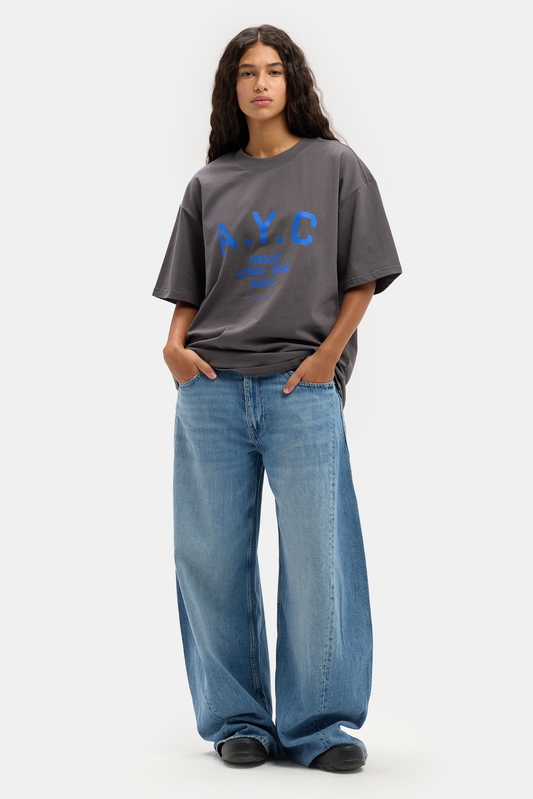 Lavender טי שירט קצרה לגברים / נשים A.Y.C. (Am Yisrael Chai) BEBER & CO