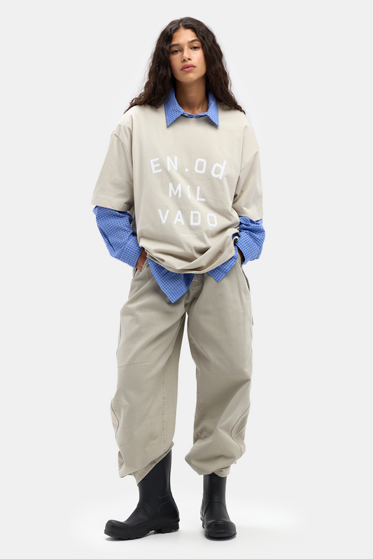 Lavender טי שירט קצרה לגברים / נשים EN OD MILVADO BEBER & CO