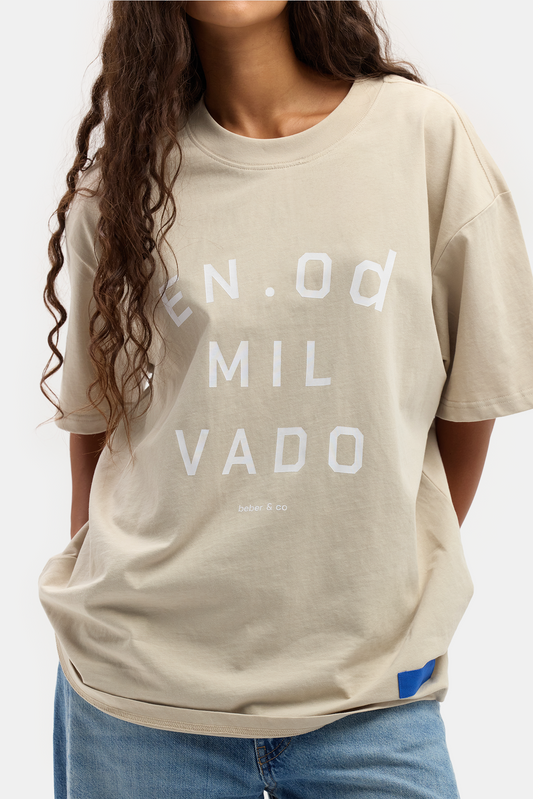 Lavender טי שירט קצרה לגברים / נשים EN OD MILVADO BEBER & CO