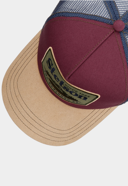Lavender כובע מצחיה לגברים / נשים Trucker Explorer Co. STETSON‎