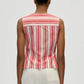 Gray גופיה לנשים Tie Front Vest STINE GOYA