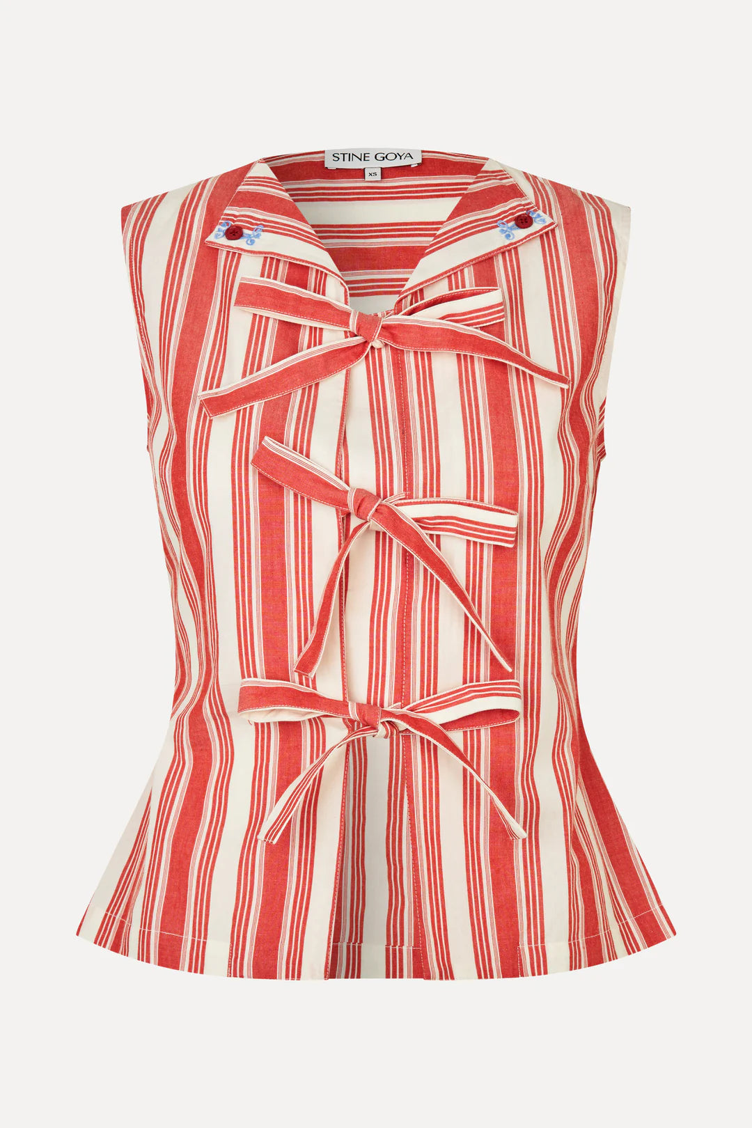 Misty Rose גופיה לנשים Tie Front Vest STINE GOYA