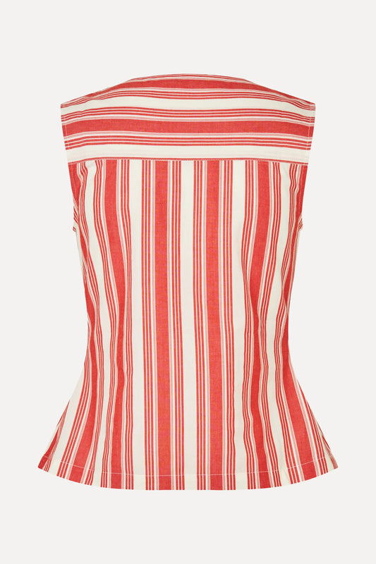 Misty Rose גופיה לנשים Tie Front Vest STINE GOYA