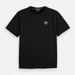 Black טי שירט קצרה לנשים Core Chest Artwork SCOTCH & SODA