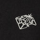 Black טי שירט קצרה לנשים Core Chest Artwork SCOTCH & SODA
