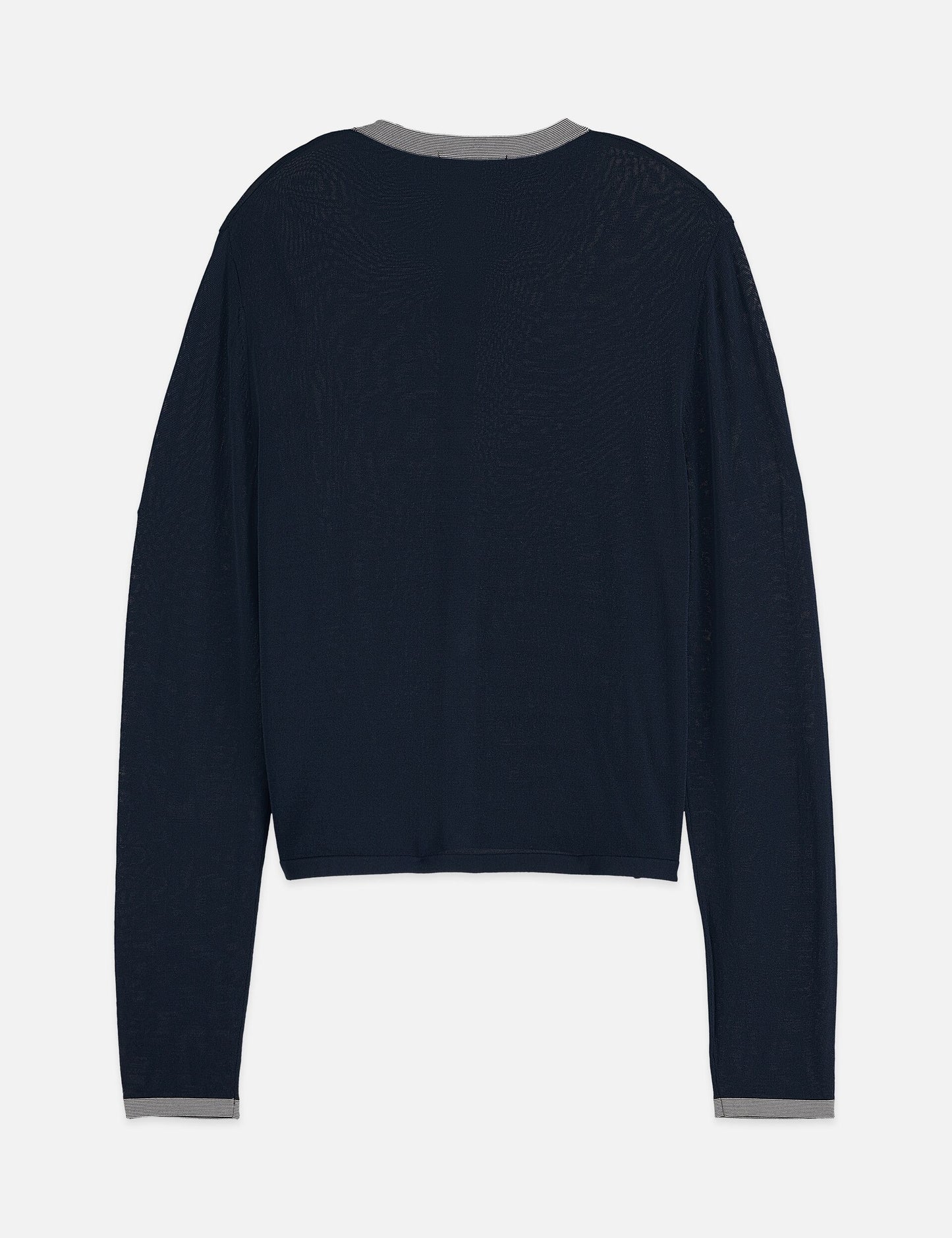 Black קרדיגן לנשים Stripe Trim Relaxed SCOTCH & SODA