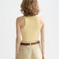 Rosy Brown גופיית ריב לנשים Racer Tank SCOTCH & SODA