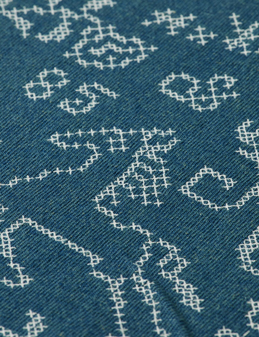 Dark Slate Gray טי שירט קצרה לנשים Indigo Graphic SCOTCH & SODA