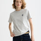 Lavender טי שירט קצרה לנשים Regular Fit עם הדפס קטן בחזה SCOTCH & SODA