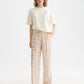 Seashell טי שירט קצרה לנשים Washed Artwork SCOTCH & SODA