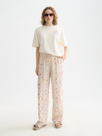 Seashell טי שירט קצרה לנשים Washed Artwork SCOTCH & SODA