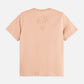 Wheat טי שירט קצרה לנשים T-Shirt With Flock Print SCOTCH & SODA
