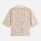 Gray חולצה מכופתרת קצרה לנשים Printed Viscose SCOTCH & SODA