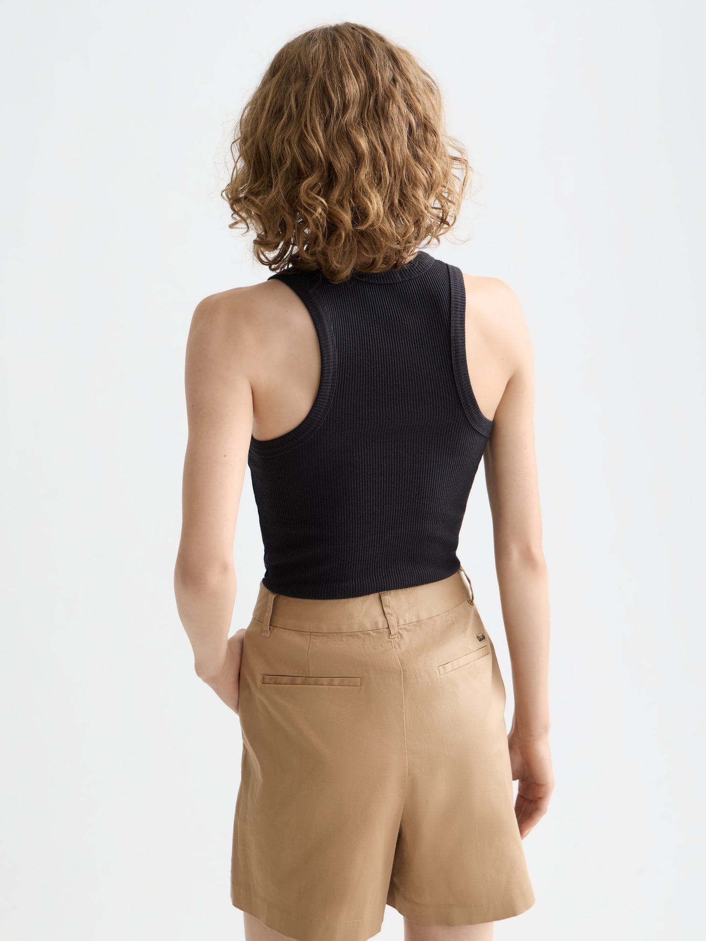 Misty Rose גופיה לנשים Core Rib SCOTCH & SODA