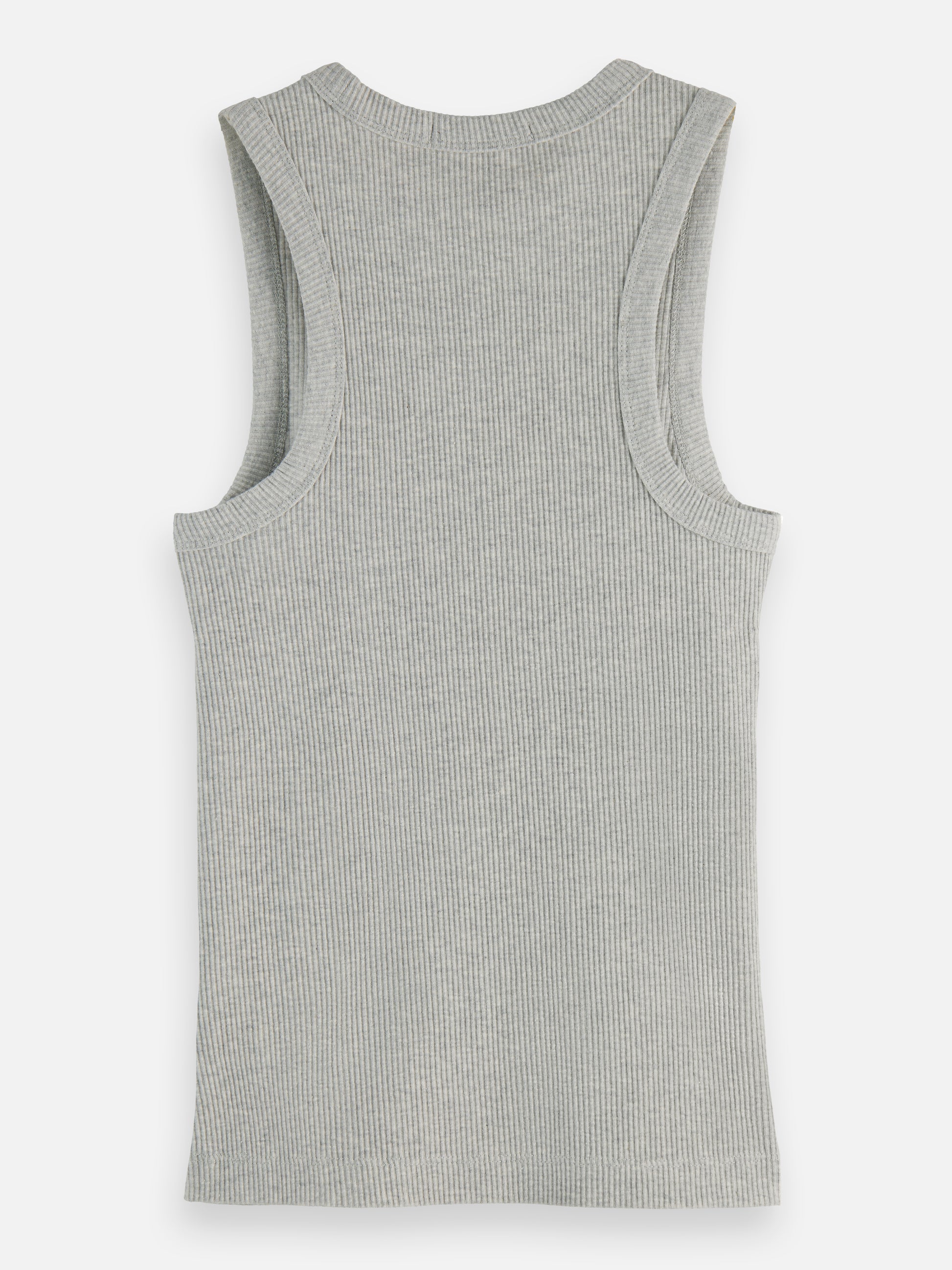 Dark Gray גופיה לנשים Core Rib SCOTCH & SODA