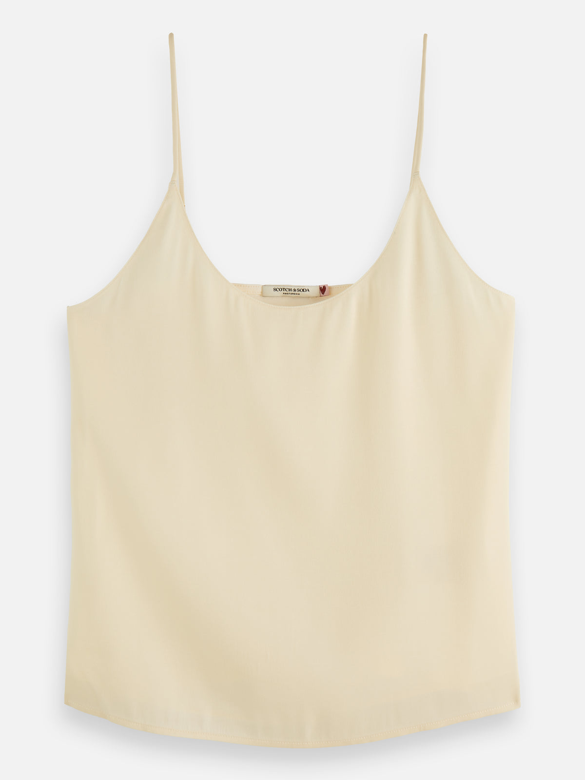 Wheat גופיה לנשים Core Jersey Woven SCOTCH & SODA
