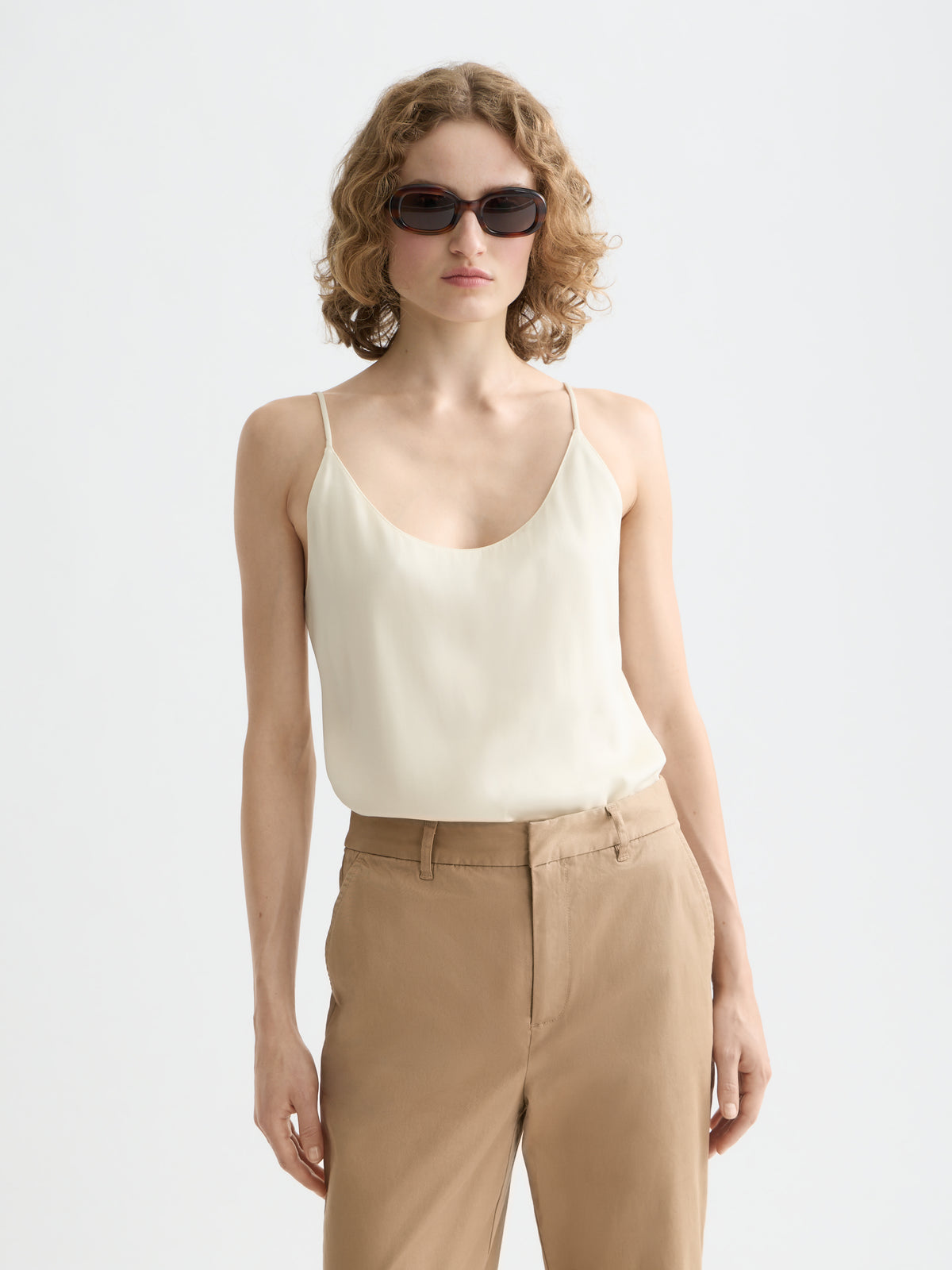 Misty Rose גופיה לנשים Core Jersey Woven SCOTCH & SODA