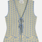 Dark Gray JACQUARD KNITTED VEST גופיה SCOTCH & SODA