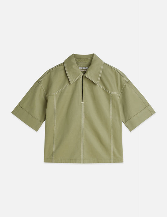 White Smoke חולצה קצרה לנשים Essential SCOTCH & SODA