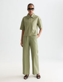 Lavender חולצת קצרה לנשים Utility SCOTCH & SODA
