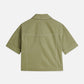 Dark Khaki חולצת קצרה לנשים Utility SCOTCH & SODA