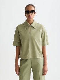 Lavender חולצת קצרה לנשים Utility SCOTCH & SODA