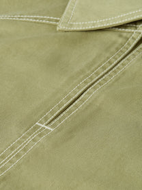 Dark Khaki חולצת קצרה לנשים Utility SCOTCH & SODA