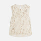 Antique White גופיה רקומה לנשים Flame SCOTCH & SODA