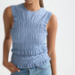 Lavender גופיית סריג לנשים Smock Stitch SCOTCH & SODA