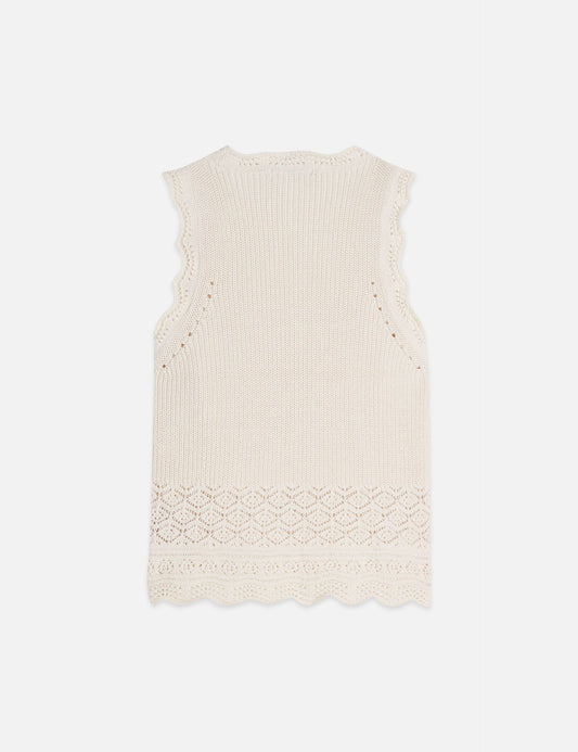 Light Gray גופיה לנשים Ribbed SCOTCH & SODA