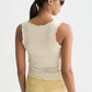 Lavender וסט סריג לנשים Pointelle SCOTCH & SODA