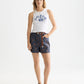White Smoke גופיה לנשים Pointelle Jersey SCOTCH & SODA