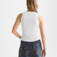 Lavender גופיה לנשים Pointelle Jersey SCOTCH & SODA