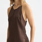 Dark Slate Gray גופיה עם קשירות לנשים Halter SCOTCH & SODA