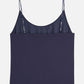 Dark Slate Gray גופיית עם קשירת גב לנשים Printed Jersey SCOTCH & SODA