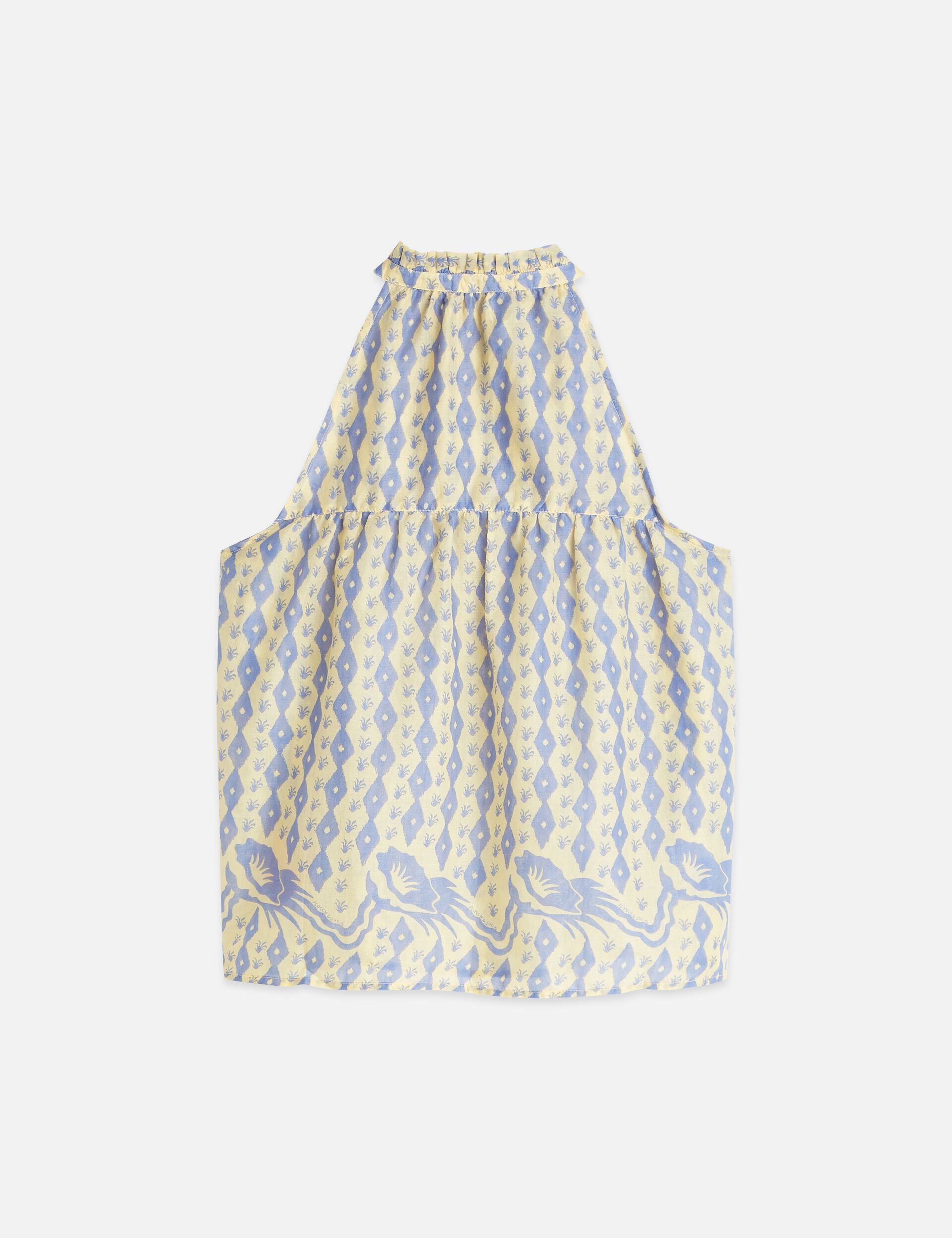 Light Gray גופיית לנשים Cotton Voile Summer SCOTCH & SODA