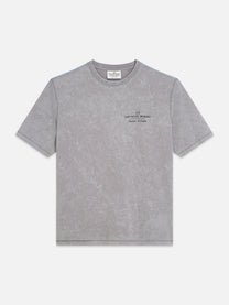 Dark Gray טי־שירט בגזרה רחבה לנשים Basquiat Graphic SCOTCH & SODA