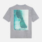 White Smoke טי־שירט בגזרה רחבה לנשים Basquiat Graphic SCOTCH & SODA