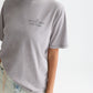 Dark Gray טי־שירט בגזרה רחבה לנשים Basquiat Graphic SCOTCH & SODA